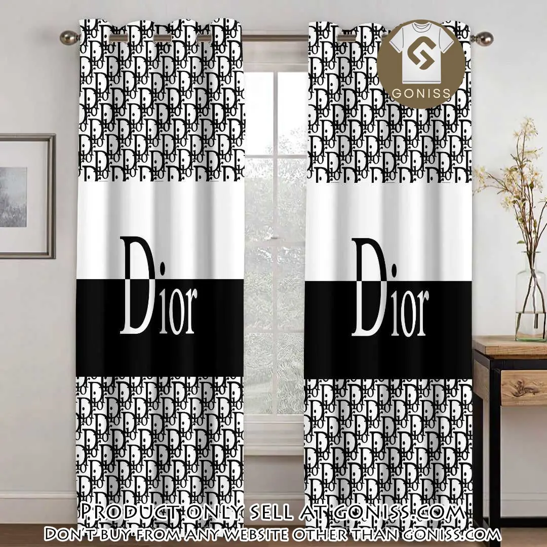 Dior premium window curtains hot  set wc098 gn0617369